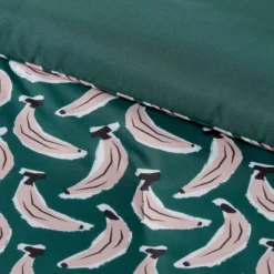 Microfiber Reversible Banana Print Comforter Dark Green - Room Essentials™ 10 Microfiber Reversible Banana Print Comforter Dark Green - Room Essentials™ -Room Essentials GUEST 032c1765 724a 4001 8e39 08421e300917