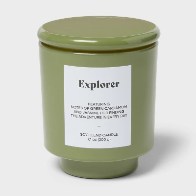 Lidded Jar Candle 7.1oz - Room Essentials™ 6 Lidded Jar Candle 7.1oz - Room Essentials™ - Image 6