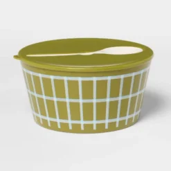 Serve Bowl With Lid And Utensil Green - Room Essentials™ 5 Serve Bowl With Lid And Utensil Green - Room Essentials™ -Room Essentials GUEST 163aa353 9f09 4ade bd88 d9322da2d37a