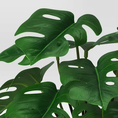 4.6"x7.2" Monstera Artificial Plant - Room Essentials™ 2 4.6"x7.2" Monstera Artificial Plant - Room Essentials™ - Image 2