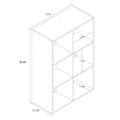 11" 6 Cube Organizer Shelf - Room Essentials 33 11" 6 Cube Organizer Shelf - Room Essentials -Room Essentials GUEST 23bb23fc faa0 480e beca eadbe5bf7daa