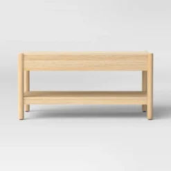 Scandi Coffee Tables Table With Drawers Natural - Room Essentials™ -Room Essentials GUEST 25a3a719 887b 4e8a 9e5b fdf91a5175d7