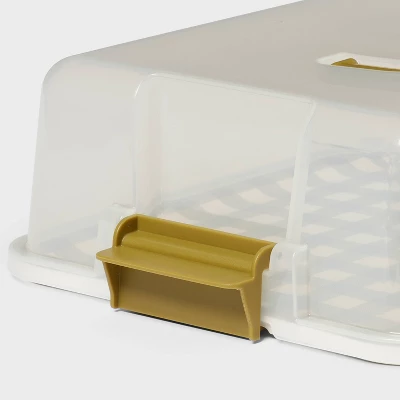 Serve Tray With Lid Green - Room Essentials™ 2 Serve Tray With Lid Green - Room Essentials™ - Image 2