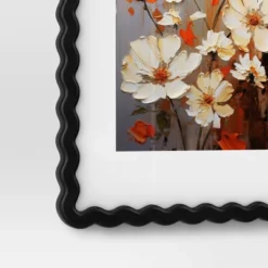 11"x14" Wavy Shape Picture Frame Black - Room Essentials™ -Room Essentials GUEST 2e5a8e07 0657 4963 954a 763aeea5b0cb