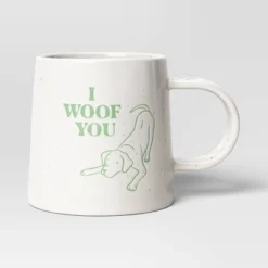 16oz Stoneware I Woof You Mug White - Room Essentials™: Coffee Mug, Microwave & Dishwasher Safe, Dorm Room Essential 5 16oz Stoneware I Woof You Mug White - Room Essentials™: Coffee Mug, Microwave & Dishwasher Safe, Dorm Room Essential -Room Essentials GUEST 3880ac6d 7d67 4045 ae04 41febb13567f