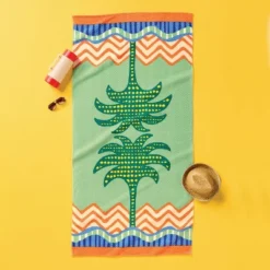 Palm Tree Beach Towel - Room Essentials™