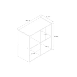 4 Cube Decorative Bookshelf - Room Essentials™ -Room Essentials GUEST 4f3cd2ba b460 444d b7b2 0443b5bfb969