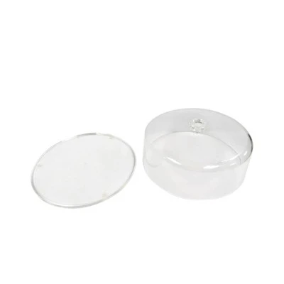 12" Plastic Cake Tray With Lid - Room Essentials™: Round Dessert & Bakery Tray, Dishwasher-Safe, Clear 5 12" Plastic Cake Tray With Lid - Room Essentials™: Round Dessert & Bakery Tray, Dishwasher-Safe, Clear - Image 5