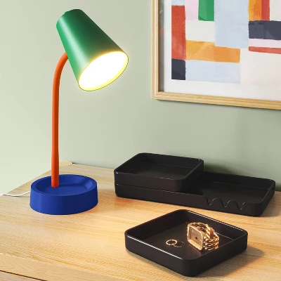 3pc Stackable Melamine Decorative Trays - Room Essentials™ 1 3pc Stackable Melamine Decorative Trays - Room Essentials™