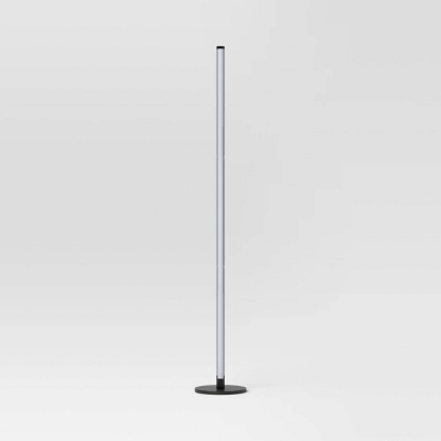Color Changing LED Floor Lamp With Remote Control Mood And Ambient Lighting Black - Room Essentials™ 3 Color Changing LED Floor Lamp With Remote Control Mood And Ambient Lighting Black - Room Essentials™ - Image 3
