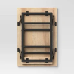 Adjustable Height Dorm Folding Table Brown - Room Essentials™ -Room Essentials GUEST 7058a6ab 13cc 40cc bc5e 8dafb1ab9885