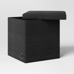 Collapsible Dorm Single Storage Ottoman - Room Essentials™ -Room Essentials GUEST 79e7d098 103b 4831 868c 744365fc7f7b