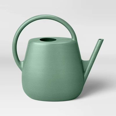 1gal Plastic Watering Can Versatile Green - Room Essentials™ 2 1gal Plastic Watering Can Versatile Green - Room Essentials™ - Image 2