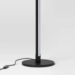 Color Changing LED Floor Lamp With Remote Control Mood And Ambient Lighting Black - Room Essentials™ 8 Color Changing LED Floor Lamp With Remote Control Mood And Ambient Lighting Black - Room Essentials™ -Room Essentials GUEST 8018a75f 729a 4757 a12d ec398cb5fdb9