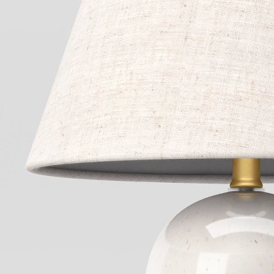 Ceramic Table Lamp Cream/Tan - Room Essentials™ 3 Ceramic Table Lamp Cream/Tan - Room Essentials™ - Image 3