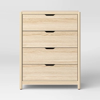 Scandi 4 Drawer Dresser Natural - Room Essentials™ 3 Scandi 4 Drawer Dresser Natural - Room Essentials™ - Image 3
