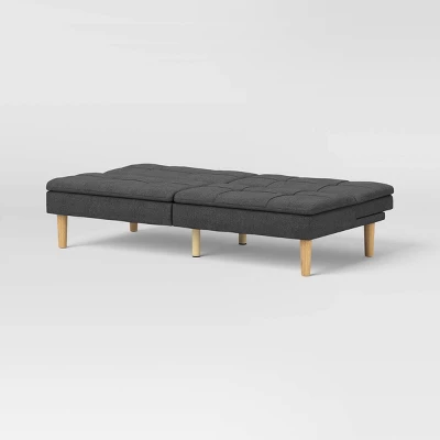 69" Tufted Dorm Futon Sofa - Room Essentials 4 69" Tufted Dorm Futon Sofa - Room Essentials - Image 4