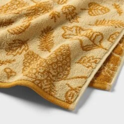 2pk Leaves Harvest Hand Towel Set Gold - Room Essentials™ -Room Essentials GUEST 9ebc8b3b 2461 4e8b bb5f 6c83ef5b2552