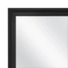 13.5" X 49.5" Framed Door Mirror - Room Essentials™