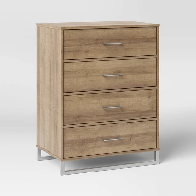 Mixed Material 4 Drawer Dresser - Room Essentials™ 7 Mixed Material 4 Drawer Dresser - Room Essentials™ - Image 7