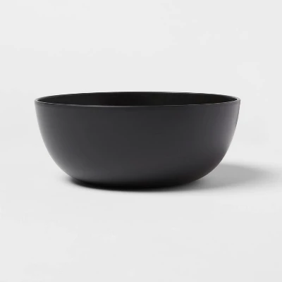 16pc Plastic Dishware Set Black - Room Essentials™: Dinnerware, Microwave & Dishwasher Safe, Service For 4 3 16pc Plastic Dishware Set Black - Room Essentials™: Dinnerware, Microwave & Dishwasher Safe, Service For 4 - Image 3