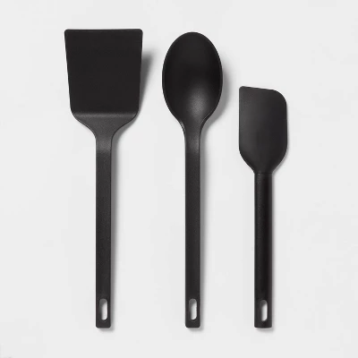 3pc Nylon Kitchen Utensil Set Turner Spoon Spatula - Room Essentials™ 3 3pc Nylon Kitchen Utensil Set Turner Spoon Spatula - Room Essentials™ - Image 3