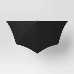 7.813'x8.83' Half Circle Patio Umbrella - Black Pole - Room Essentials™ 9 7.813'x8.83' Half Circle Patio Umbrella - Black Pole - Room Essentials™ -Room Essentials GUEST c41ed08d 2fd8 43a9 b57e d0a270ae4cf9