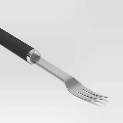 3pc Stainless Steel Grill Tool Set With Handles Light Silver - Room Essentials™: BBQ Accessories, Polypropylene Grip, No Assembly Required 3 3pc Stainless Steel Grill Tool Set With Handles Light Silver - Room Essentials™: BBQ Accessories, Polypropylene Grip, No Assembly Required - Image 3