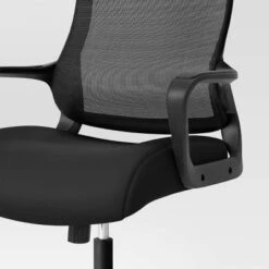 Comfort Office Chair Black - Room Essentials™ -Room Essentials GUEST c7067cef 57e1 4bfa 897a f166f91f7411