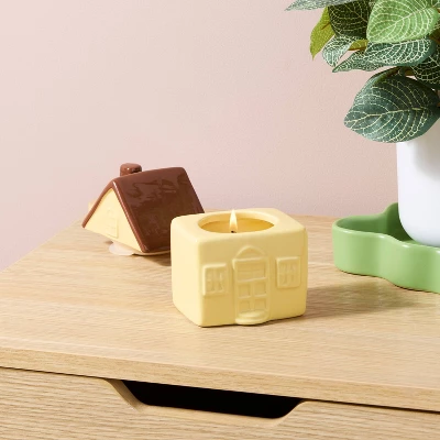 Cabin Figural Ceramic Biscuits At Brunch Jar Candle - Room Essentials™ 1 Cabin Figural Ceramic Biscuits At Brunch Jar Candle - Room Essentials™