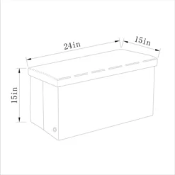 24" Collapsible Dorm Storage Ottoman - Room Essentials™ 8 24" Collapsible Dorm Storage Ottoman - Room Essentials™ -Room Essentials GUEST cce5ec51 2c9f 4374 ade0 0691e3fd3f9a