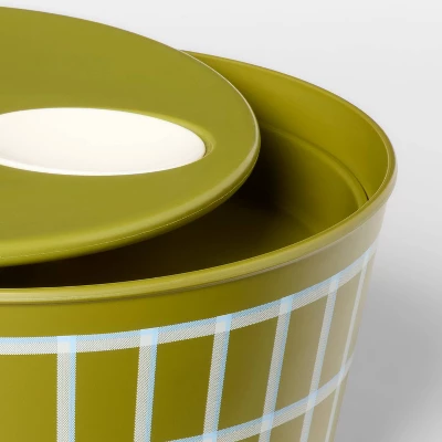 Serve Bowl With Lid And Utensil Green - Room Essentials™ 2 Serve Bowl With Lid And Utensil Green - Room Essentials™ - Image 2