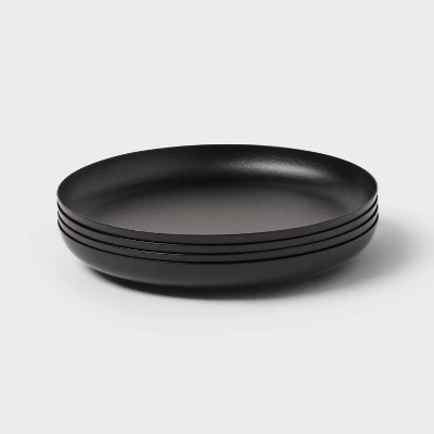 4pk Small Metal Plates Candle Holders Black - Room Essentials™: Iron Candlestick Set For Modern Decor 2 4pk Small Metal Plates Candle Holders Black - Room Essentials™: Iron Candlestick Set For Modern Decor - Image 2