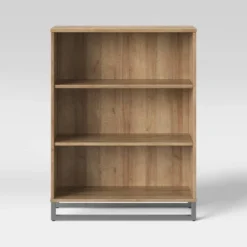 Mixed Material 3 Shelf Bookcase - Room Essentials™ 8 Mixed Material 3 Shelf Bookcase - Room Essentials™ -Room Essentials GUEST d3da7927 cccf 4636 99ac a6c98644c066