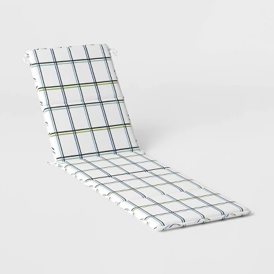 22"x78" Outdoor Chaise Cushion - Room Essentials™ 4 22"x78" Outdoor Chaise Cushion - Room Essentials™ - Image 4