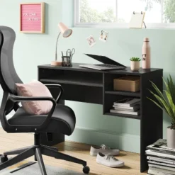 Room Essentials 15 Comfort Office Chair Black - Room Essentials™