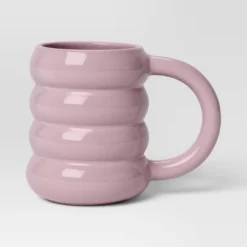 14oz Stoneware Artisan Mug Purple - Room Essentials™: Coffee Cup, Microwave & Dishwasher Safe, Dorm Room Essential -Room Essentials GUEST df5f0a1e 198e 4169 9a36 3133ed4925df