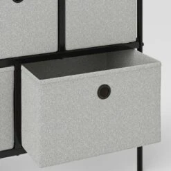 36" Wide Fabric Bin 5 Dresser Black Frame - Room Essentials™ 8 36" Wide Fabric Bin 5 Dresser Black Frame - Room Essentials™ -Room Essentials GUEST e592ca9a d53a 447c 8b7b b19d43e33a2d