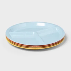 4pk Divided Plates - Room Essentials™ -Room Essentials GUEST eaca451c 4817 48ab 8ecc 657b5d857550