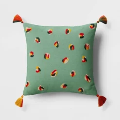 Abstract Dots Embroidered Cotton Square Throw Pillow - Room Essentials™ 9 Abstract Dots Embroidered Cotton Square Throw Pillow - Room Essentials™ -Room Essentials GUEST f1ec40ae 5d69 4b3f b297 4d5663e6159c