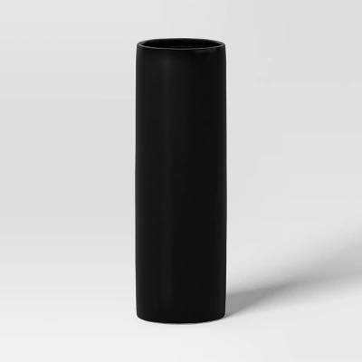 Ceramic Cylinder Decorative Vase - Room Essentials™ 3 Ceramic Cylinder Decorative Vase - Room Essentials™ - Image 3